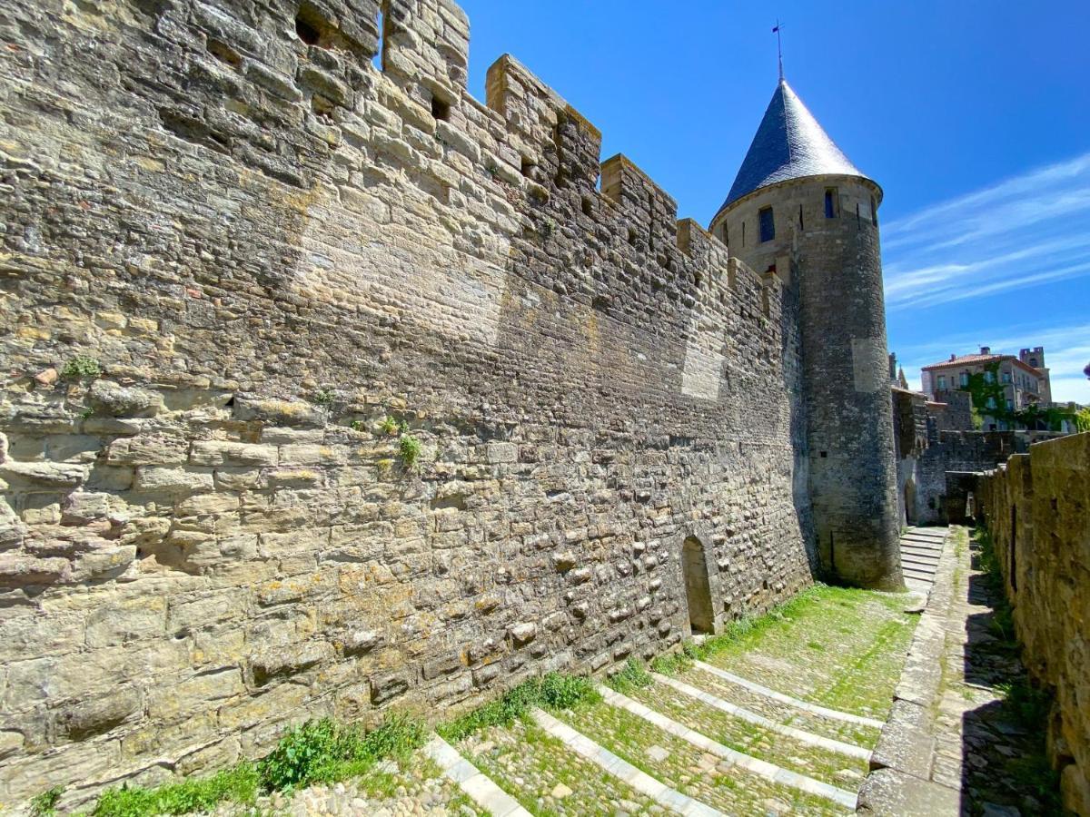 Tout Confort ! Calme, Climatisation, Piscine, Parking Gratuit, Grande Terrasse, Netflix, Wifi Carcassonne Exterior photo